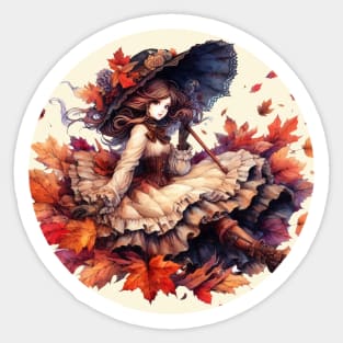 Fashionably Fall Sticker